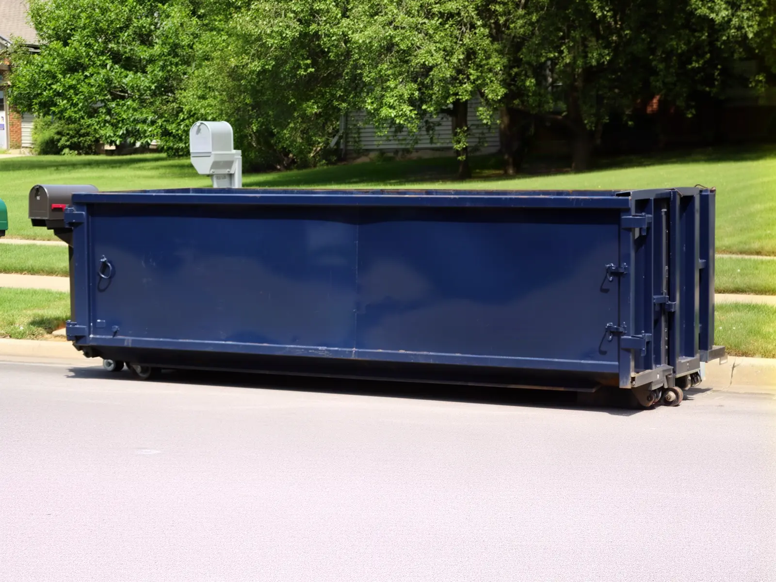 Roll-off dumpster from Avalos Dumpster Rental Service in Appleton, WI
